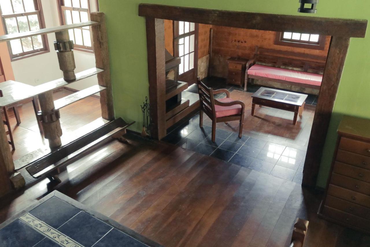 Em Tiradentes, Minas Gerais, Casa Tipica E Espacosa Em Terreno Arborizado المظهر الخارجي الصورة