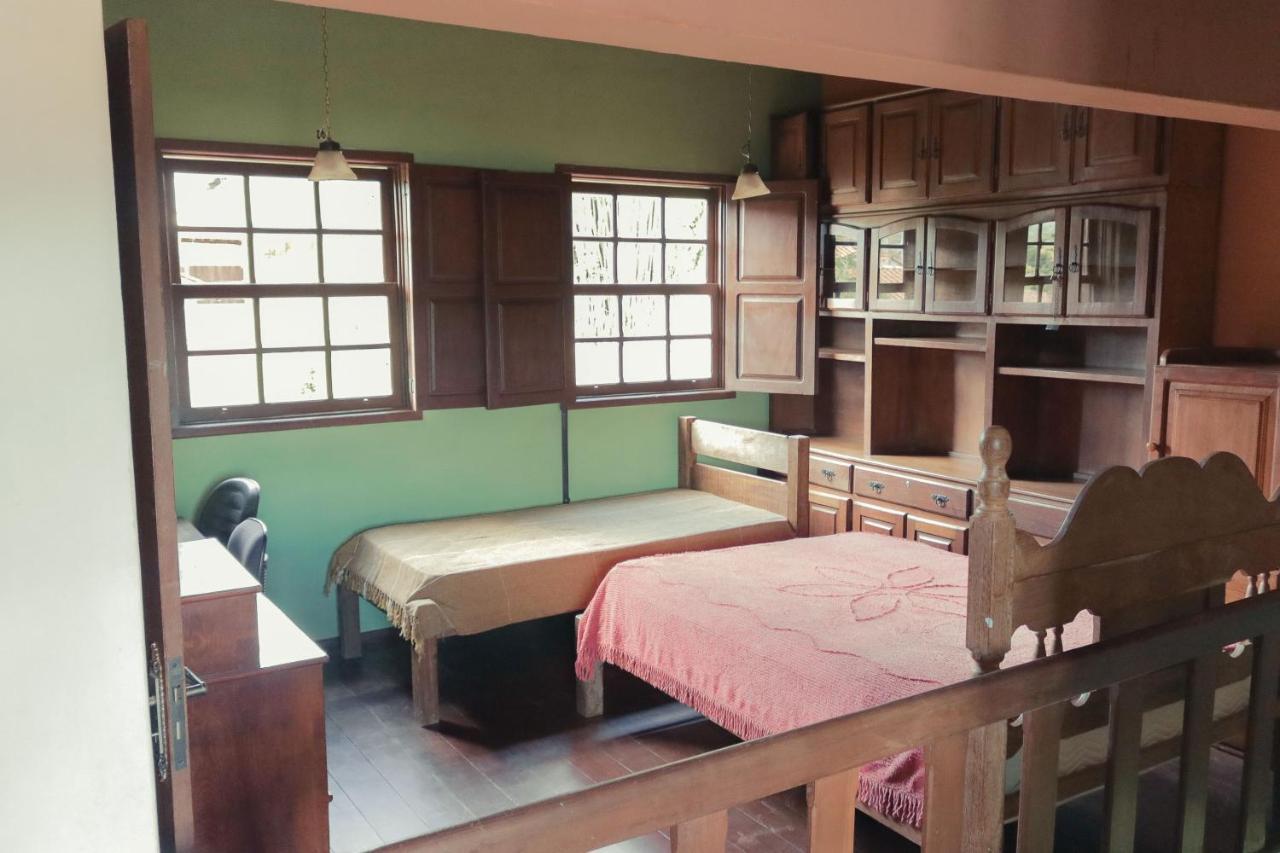 Em Tiradentes, Minas Gerais, Casa Tipica E Espacosa Em Terreno Arborizado المظهر الخارجي الصورة